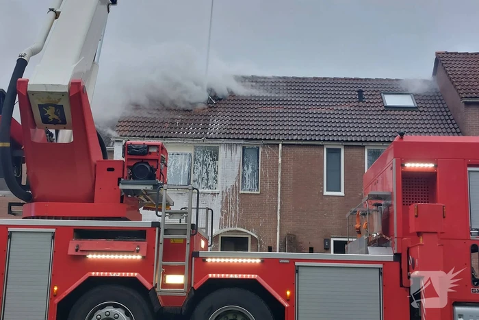 Flinke rookontwikkeling bij uitslaande woningbrand
