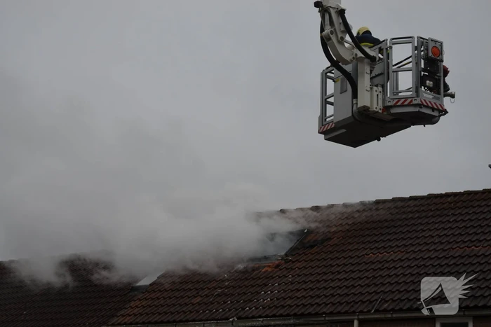 Flinke rookontwikkeling bij uitslaande woningbrand