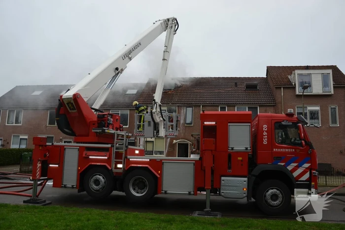 Flinke rookontwikkeling bij uitslaande woningbrand