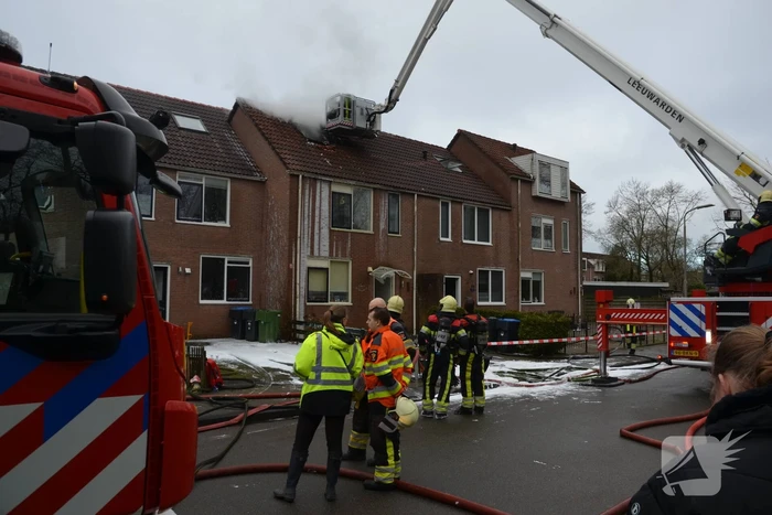 Flinke rookontwikkeling bij uitslaande woningbrand