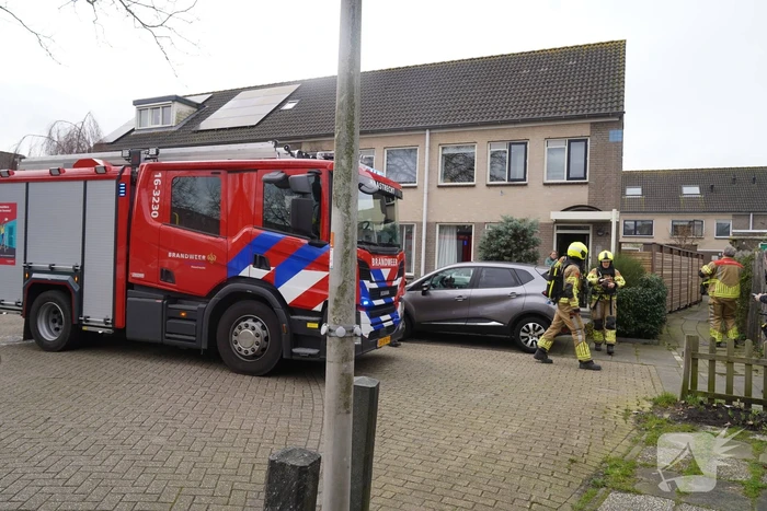 Rook uit wasmachine zorg voor brandweer op de stoep