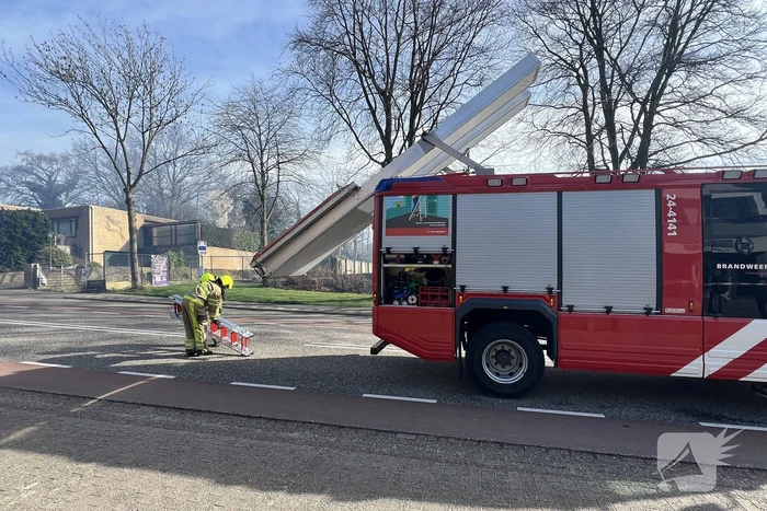 Forse rookontwikkeling bij woningbrand, traumateam ingezet