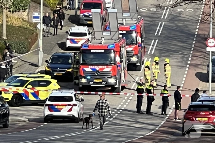 Forse rookontwikkeling bij woningbrand, traumateam ingezet