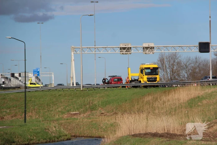 Veel schade bij eenzijdig ongeval