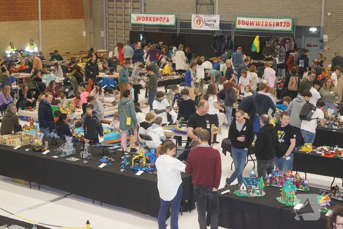 Sporthal walhalla voor liefhebbers van Lego