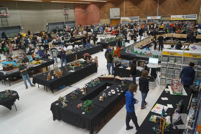 Sporthal walhalla voor liefhebbers van Lego