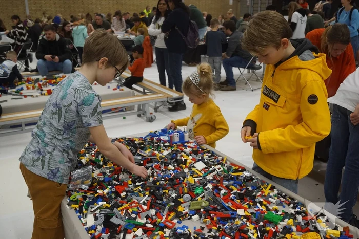 Sporthal walhalla voor liefhebbers van Lego