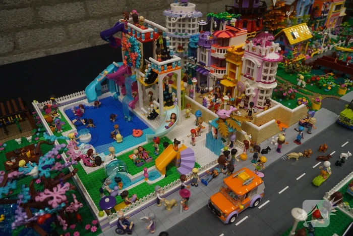 Sporthal walhalla voor liefhebbers van Lego