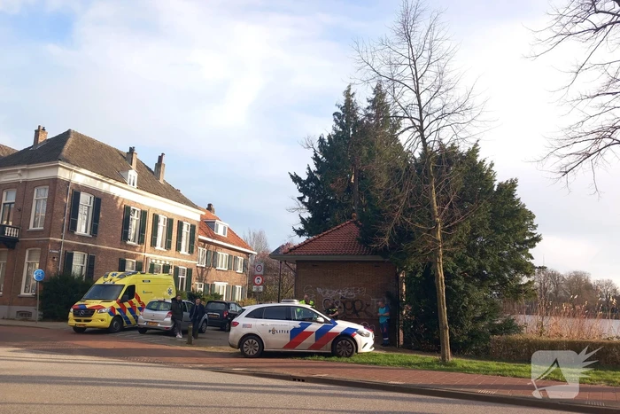 Fietser in botsing met personenauto