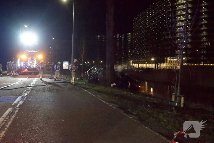 Persoon overleden bij eenzijdige aanrijding