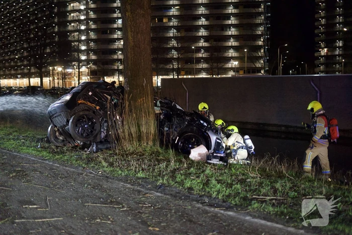 Persoon overleden bij eenzijdige aanrijding