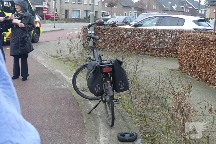 Fietser gecontroleerd na harde val