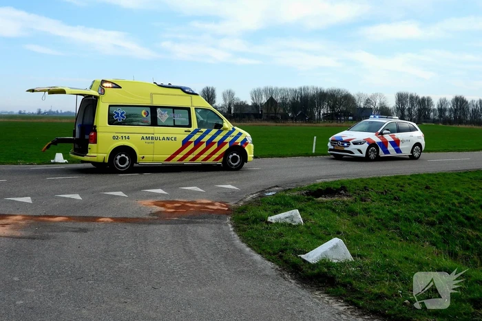 Fietser gewond bij ongeval op kruising