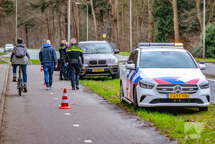 Automobiliste botst op voorganger