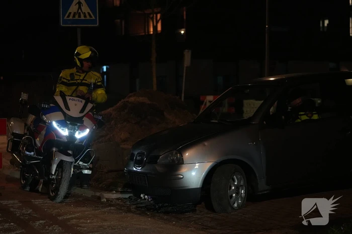 Bestuurder staat op de vlucht na achtervolging