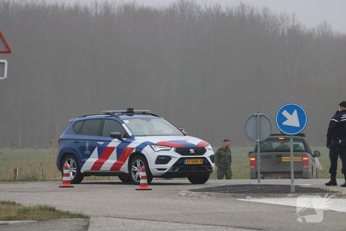 Hulpdiensten groots ingezet na aantreffen verdacht pakket
