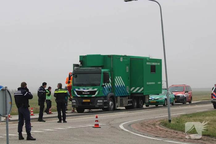 Hulpdiensten groots ingezet na aantreffen verdacht pakket