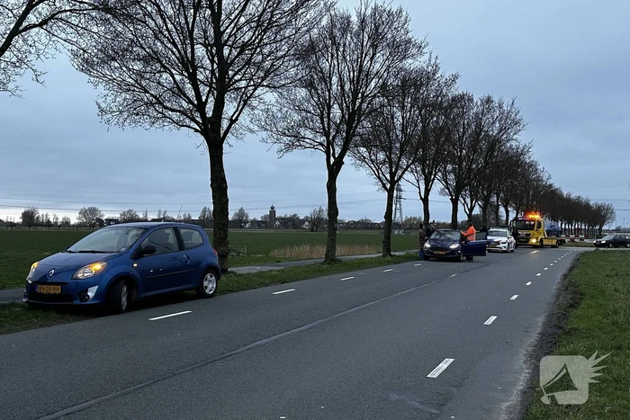 Twee voertuigen beschadigd door ongeval