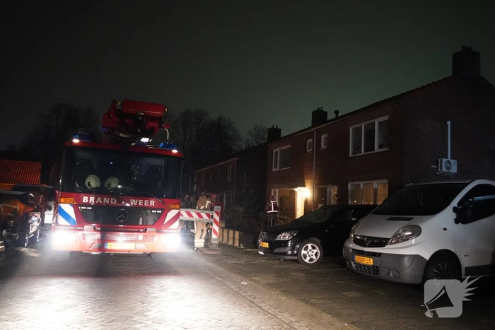 Schoorsteenbrand snel onder controle