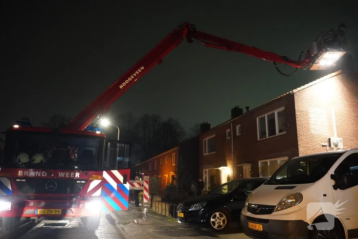 Schoorsteenbrand snel onder controle