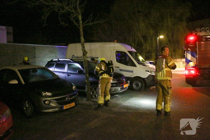 Onderzoek naar mogelijke autobrand