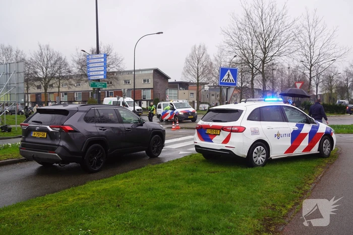Traumahelikopter landt na ongeval met fietser