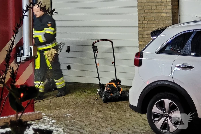 Grasmaaier oorzaak van brand