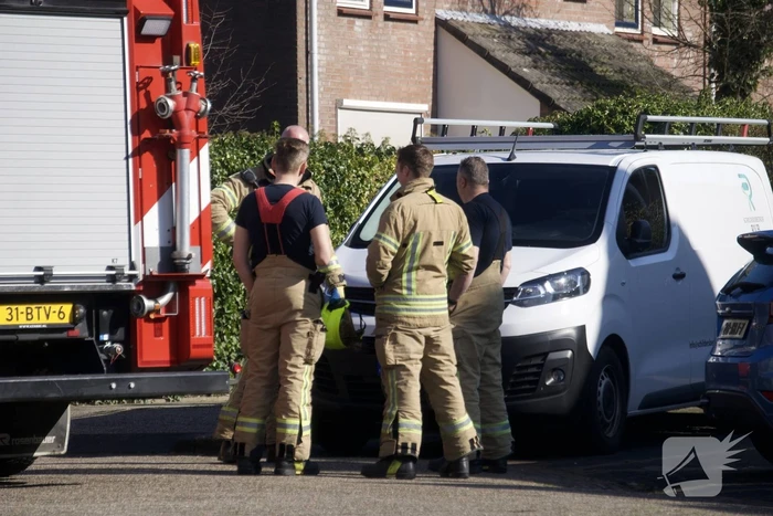 Vuilverbranding in tuin aangezien voor buitenbrand