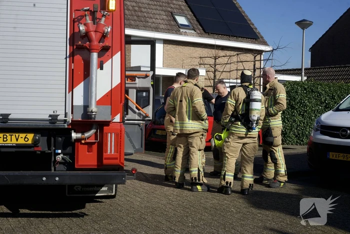 Vuilverbranding in tuin aangezien voor buitenbrand