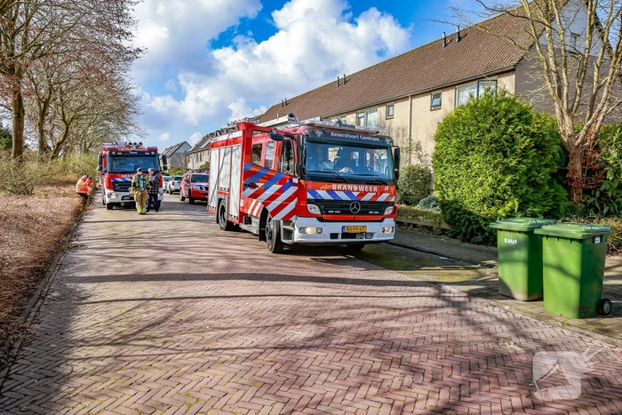 Hulpdiensten groots ingezet na brand in woning