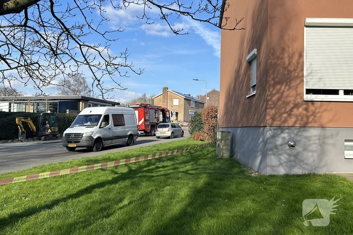 Gasleiding geraakt tijdens aanleg glasvezel