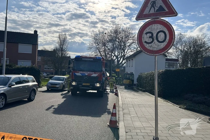 Gasleiding geraakt tijdens aanleg glasvezel