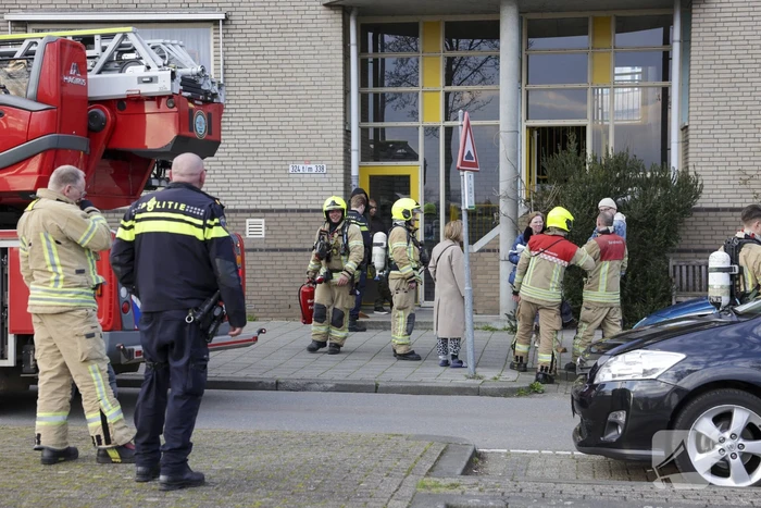 Brand in appartement snel onder controle