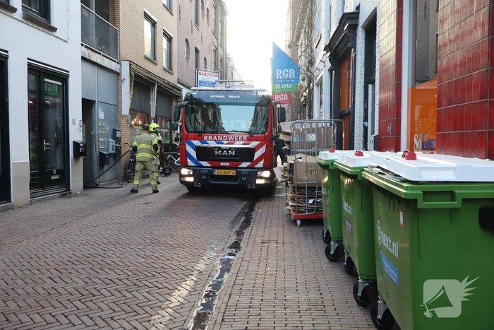 Kortsluiting veroorzaakt brand