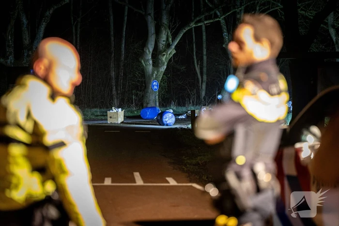 Gedumpt drugsafval gevonden