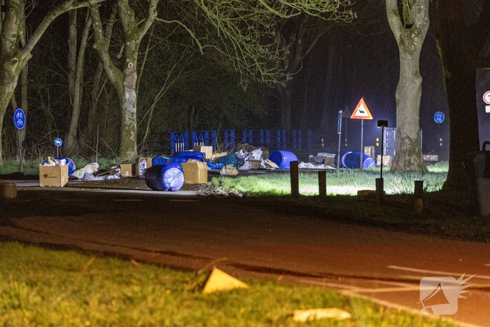 Gedumpt drugsafval gevonden