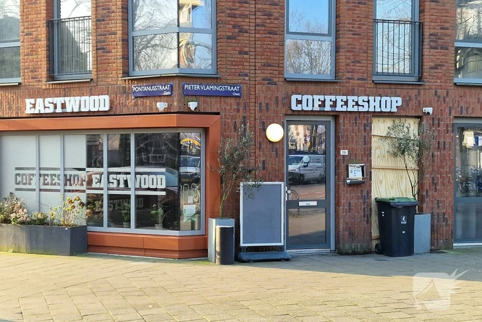Explosie bij coffeeshop Eastwood