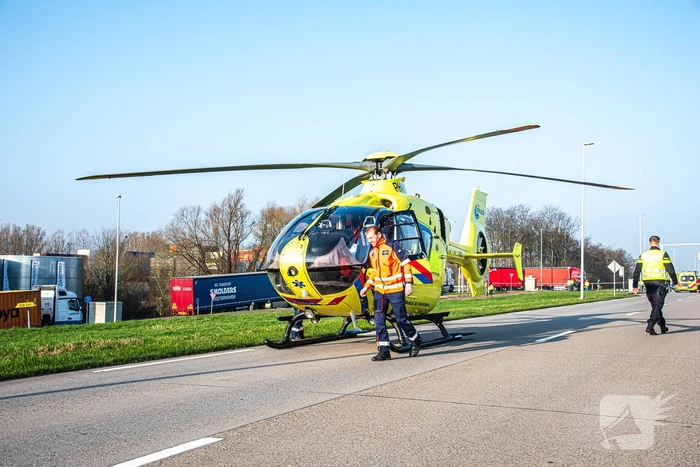 Motorrijder ernstig gewond bij aanrijding
