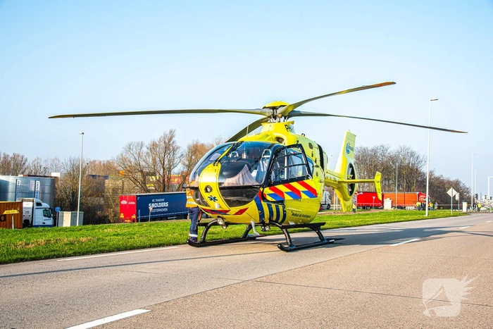 Motorrijder ernstig gewond bij aanrijding