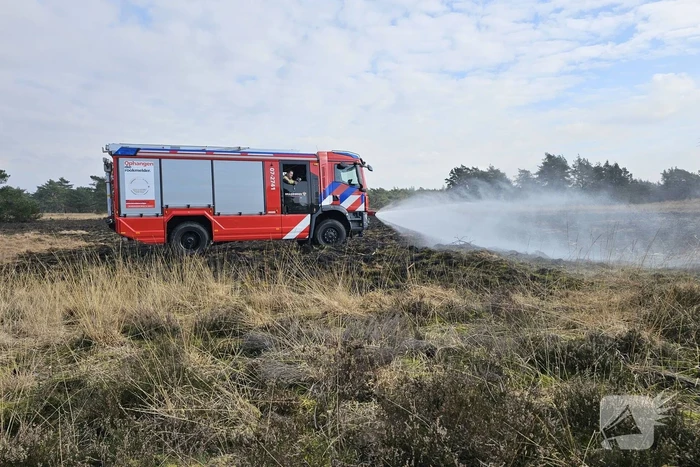 Eerste zeer grote brand in heidegebied een feit