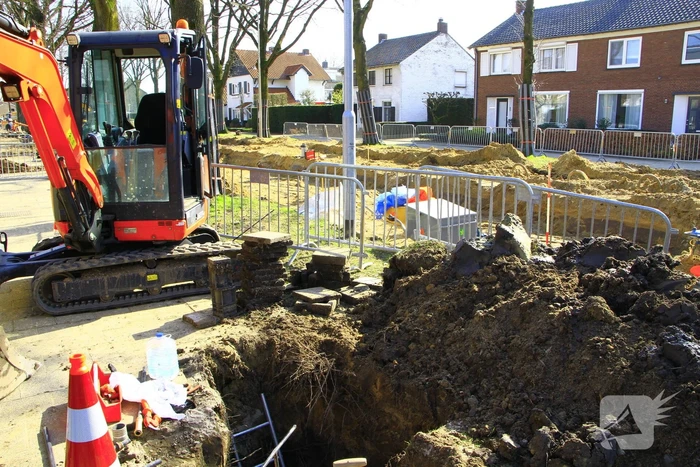 Waterlek tijdens straatrenovatie verstoort waterlevering