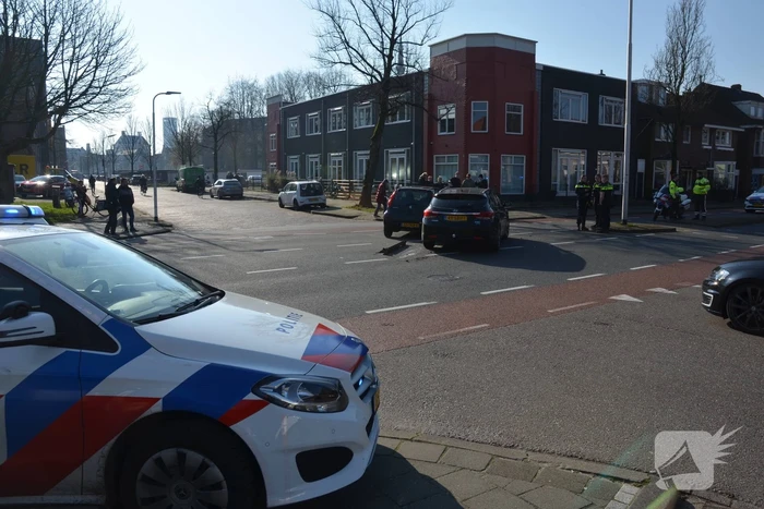 Auto's zwaar beschadigd door aanrijding