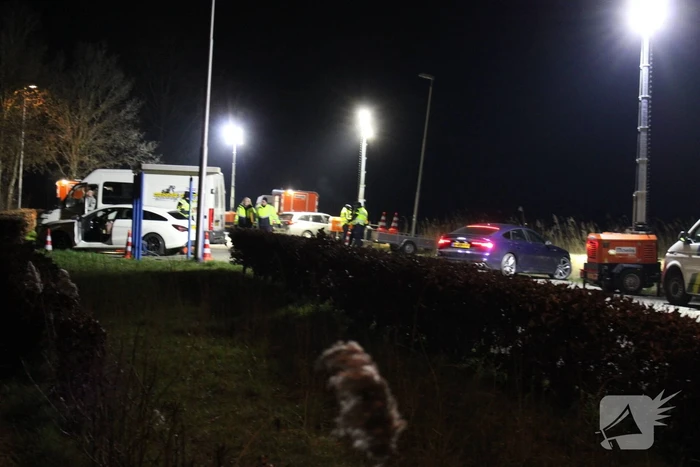 Grote verkeerscontrole op carpoolplaats