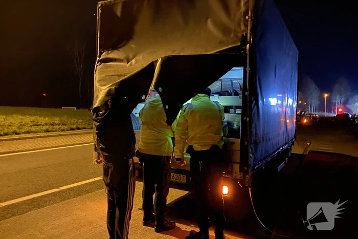 Grote verkeerscontrole op carpoolplaats
