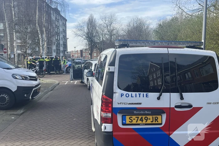 Aanhouding na mogelijke steekpartij