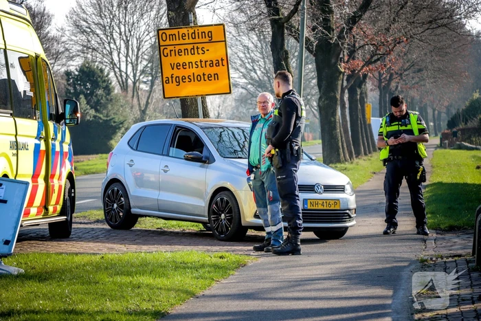 Automobilist gaat ervandoor na ongeval met drie andere auto's