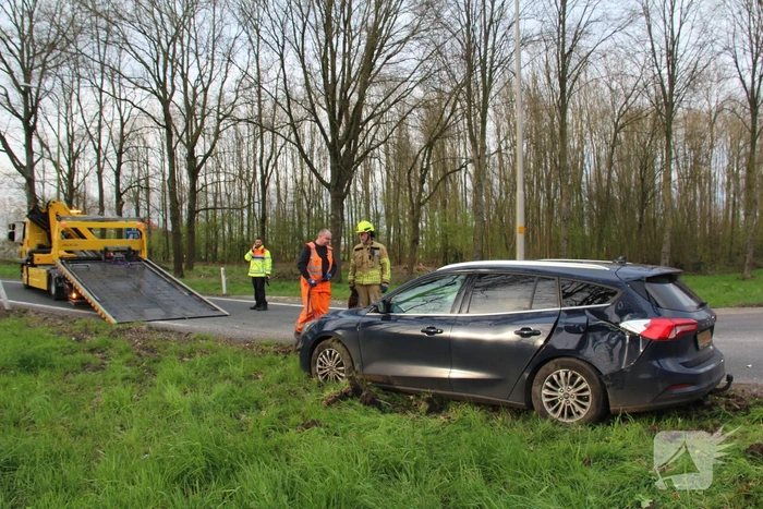 Veel schade bij ongeval op kruising