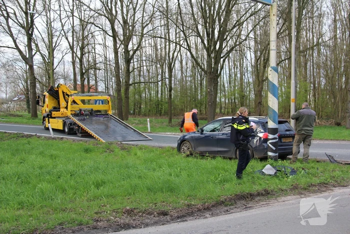 Veel schade bij ongeval op kruising