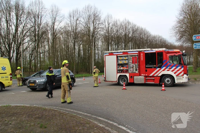 Veel schade bij ongeval op kruising