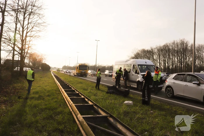 Veel schade bij ongeval tussen twee voertuigen